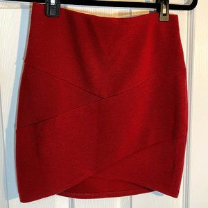 Forever 21 Red Mini Skirt